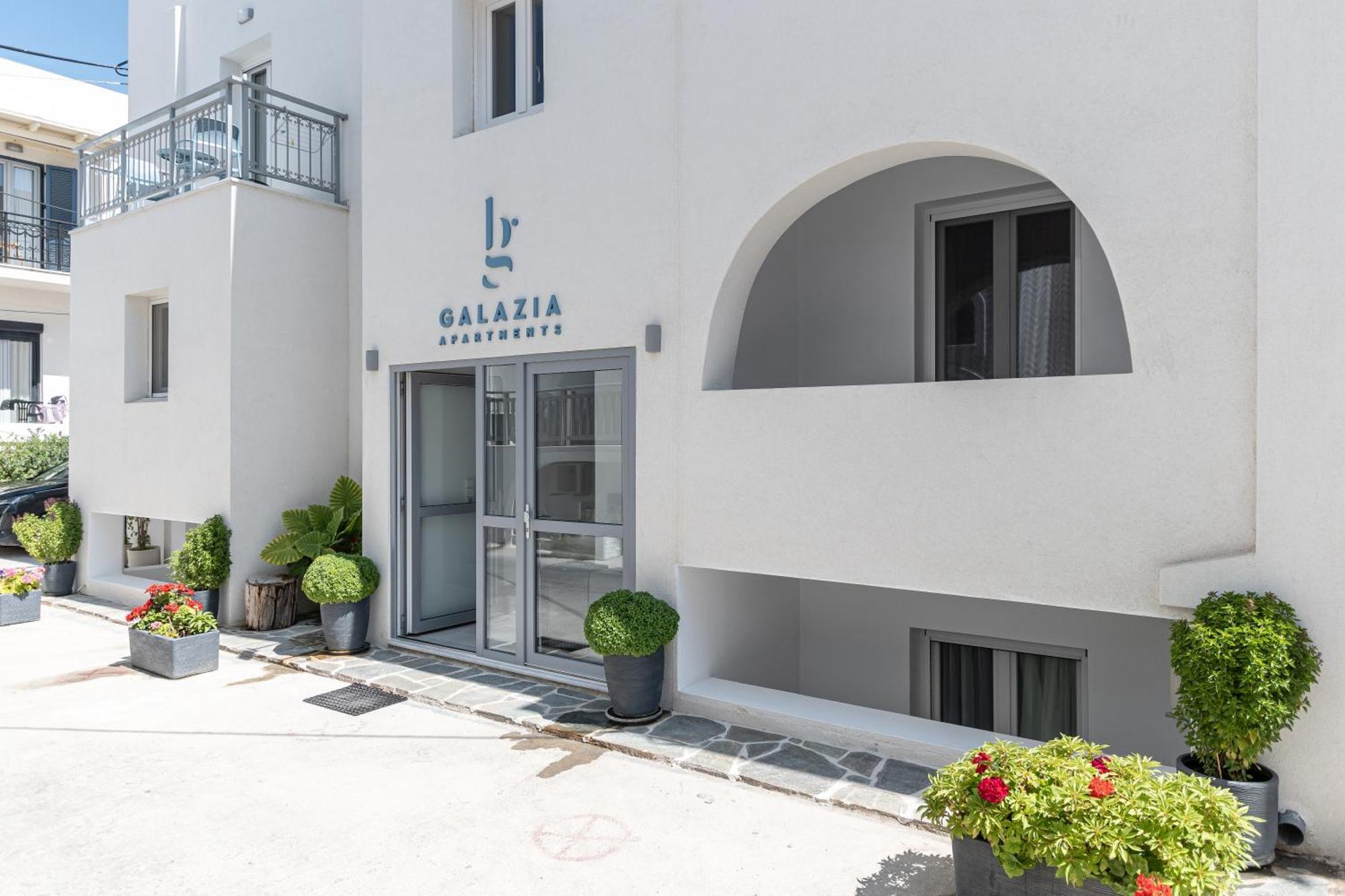 Galazia Boutique Apartments Naxos City Екстериор снимка